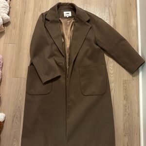 J.ING Chocolate Brown Coat